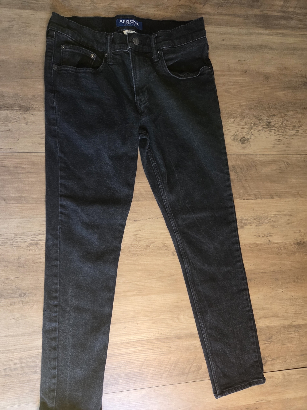 Arizona Jean Company Men's Slim Fit Black Jeans